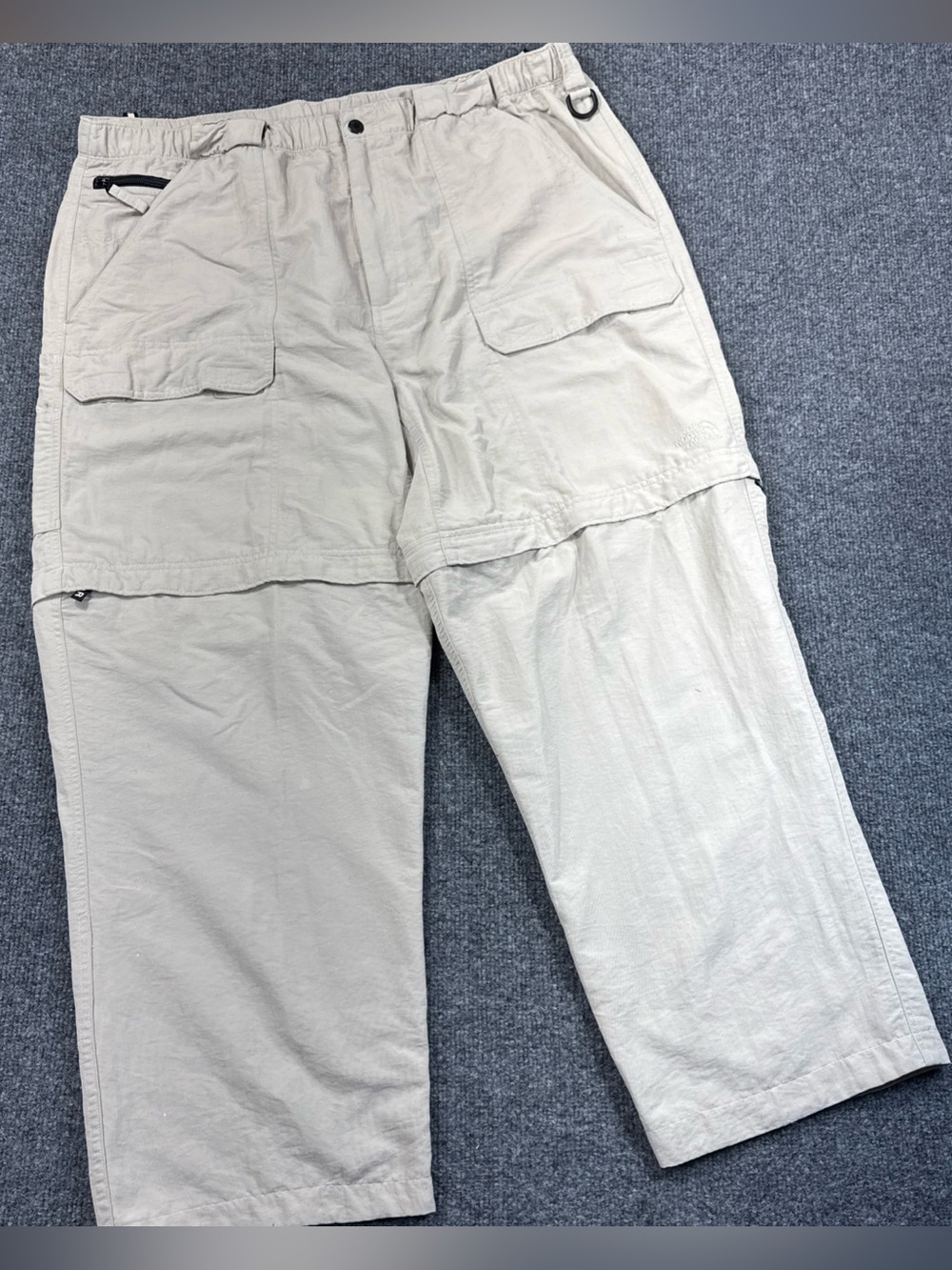 Vtg The North Face Convertable Zip Off Shorts 90s Men’s Hiking Size XL-No Belt